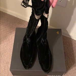 Woman’s Fendi Velvet Suede Boot